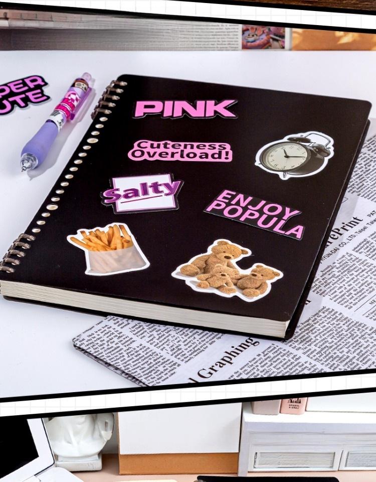 Ergonomic, High-value Loose-leaf Notebook with Detachable Binder; Suitable for High School and Junior High Students.