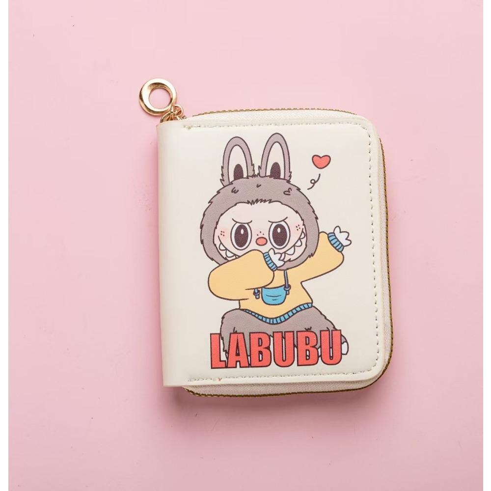 Small Wallet Short Kabibara Folding Card Bag Student Small Multi-ID Wallet