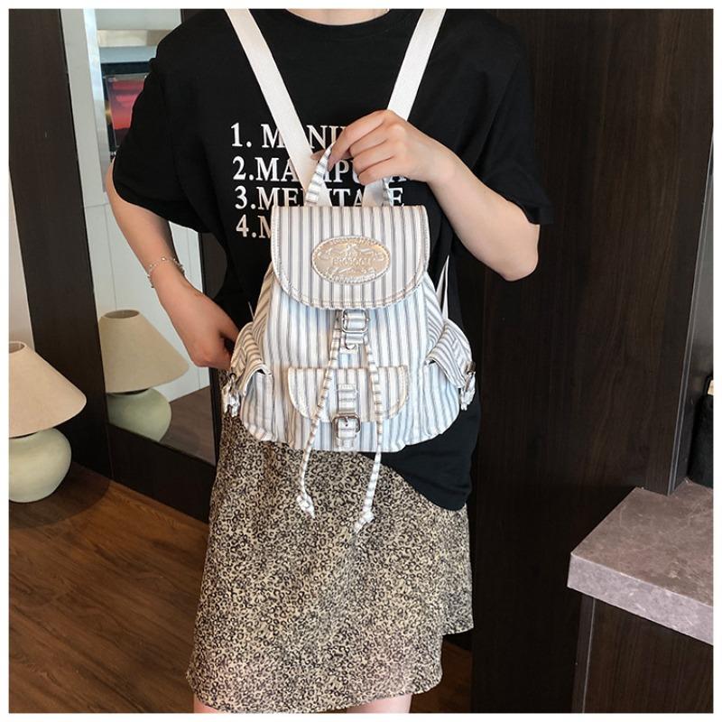 Spring and summer high-end niche design trend versatile college students commute to class portable backpack