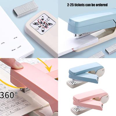 Rotating Standard Stapler 25 Sheets Capacity Labor-Saving Stapler for Booklet Brochures Newspapers Leaflets Pricing List