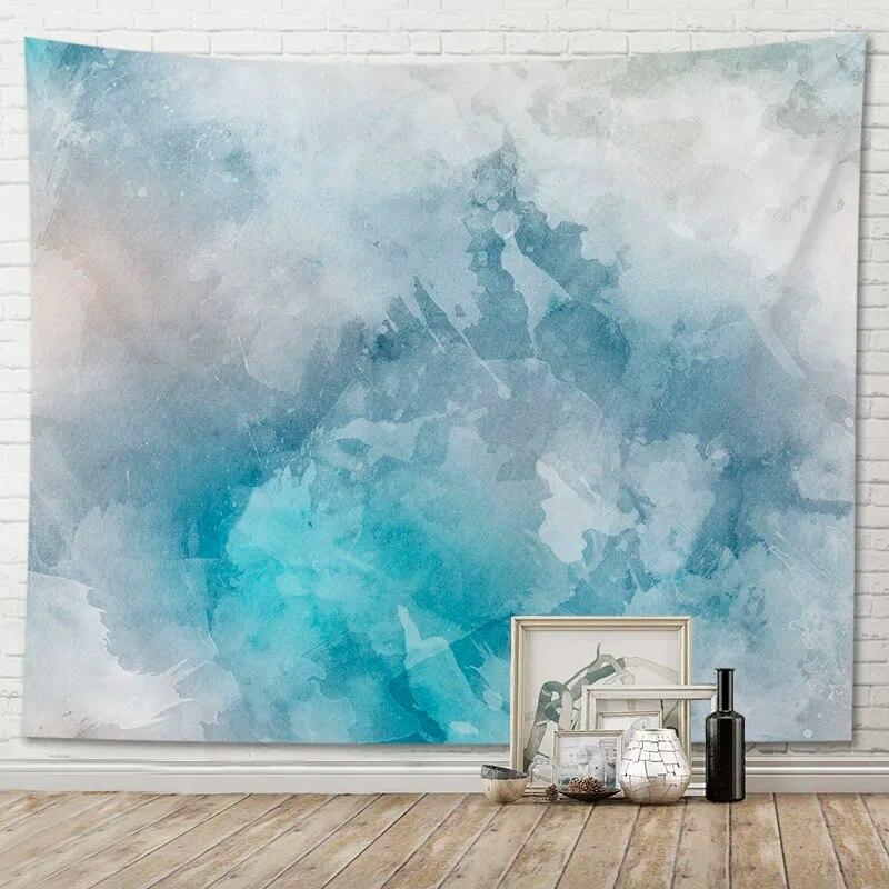 Tapestry Gradient Watercolor Background Home Living Room Decoration Hanging Cloth