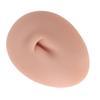 Silicone Belly Model 3D Piercing Practice Acupuncture Display Soft Belly Button Model for Teaching Medium Skin Color