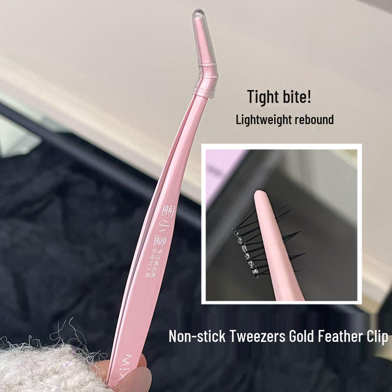 Honey Box Little Deer False Eyelashes - Natural, Clear, Light, Curly, Ideal for Daily Use and Photos