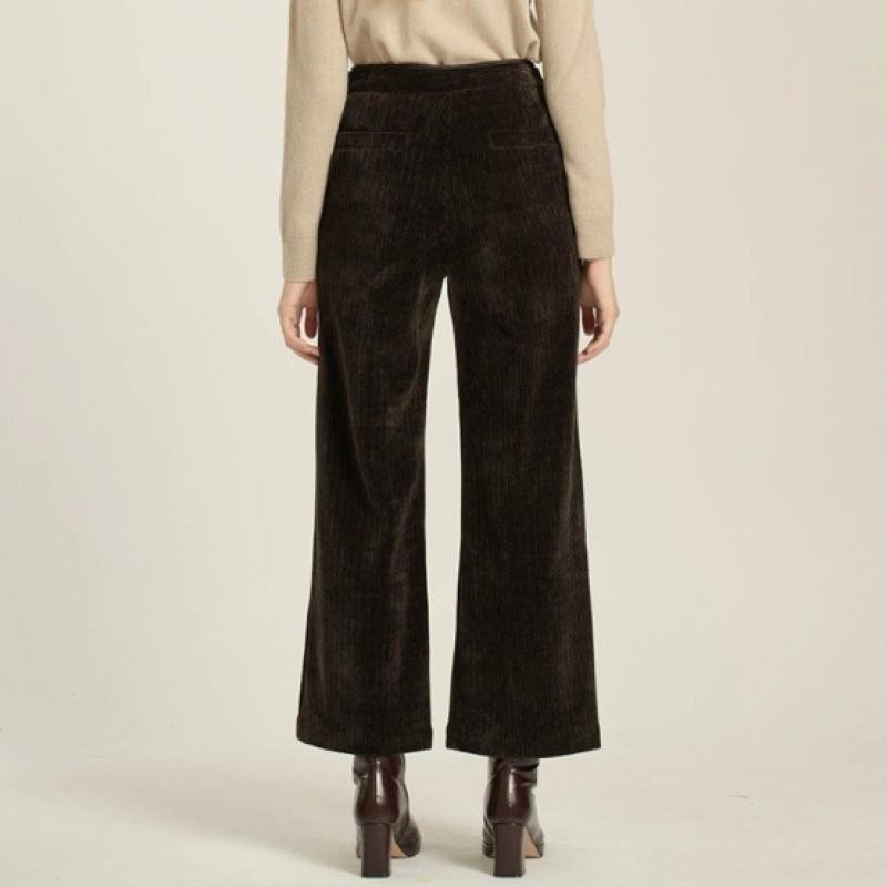 Bcbg Button Vizio Corduroy Pants B5wag385