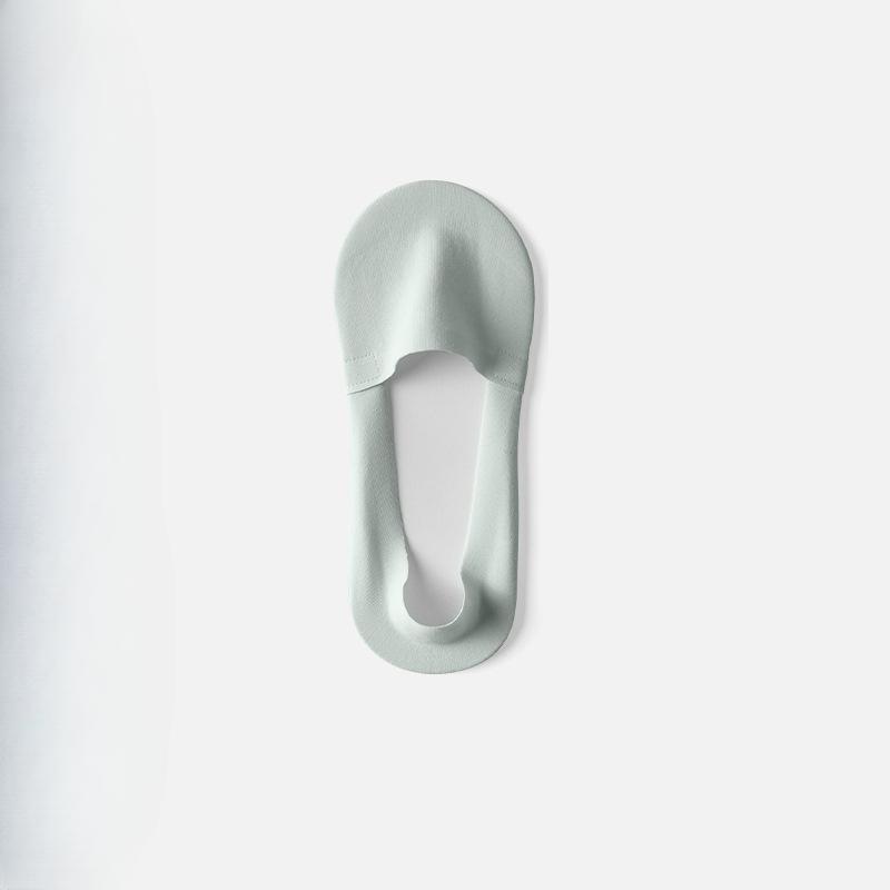 Female Spring and Summer Silicone Antibacterial Anti Slip Anti Pilling Invisible Socks