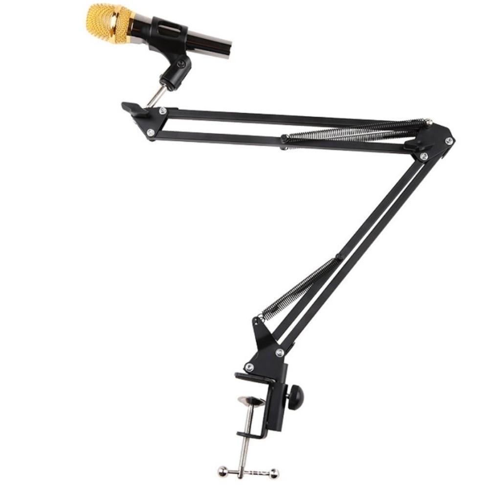 Foldable Microphone Holder Telescopic Bracket Microphone Clamp  Microphone Accessorie