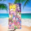 Popular Beach Towels Children'S Cartoon Quick-Drying Beach Towels Microfiber Digital Printing Bath Towels