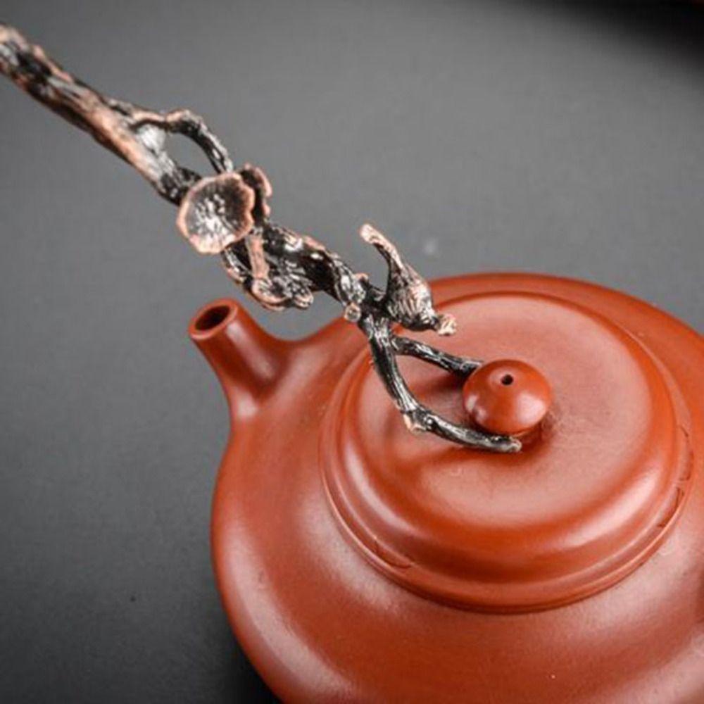 Vintage Tea Kettle Cover Fork Anti-Scald Tea Set Spare Part Teapot Lid Clip  Tea Enthusiast