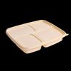 Degradable Corn Starch Disposable Multi-Compartment Takeaway Boxes