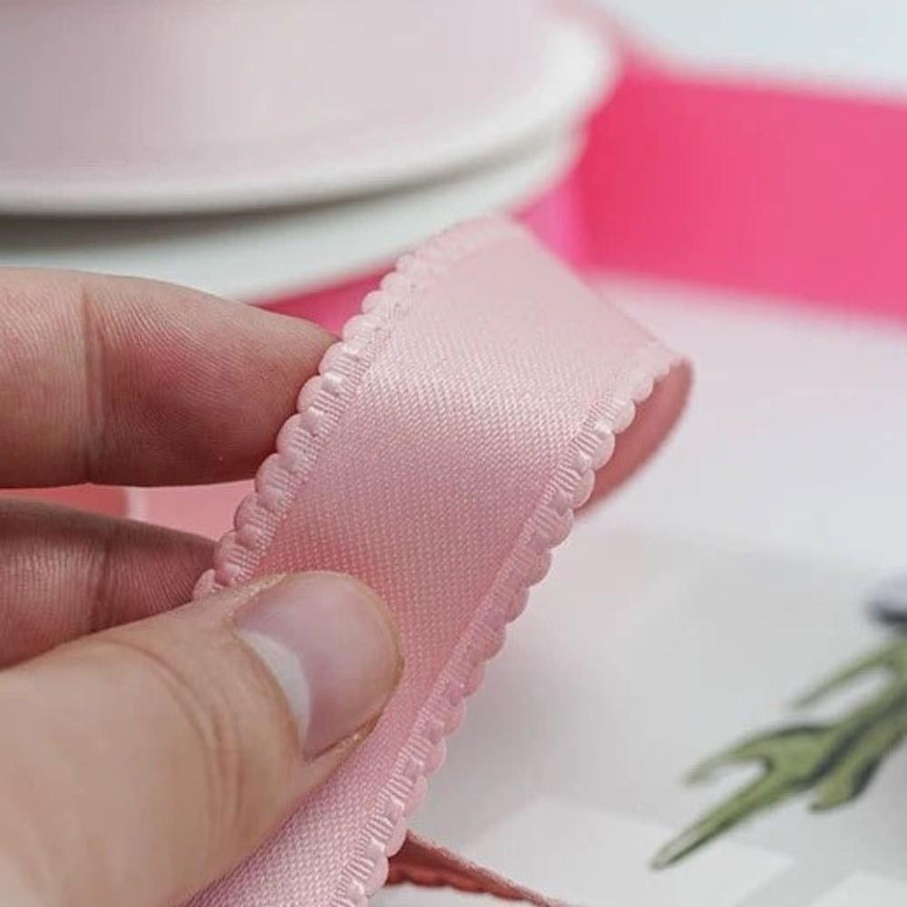10 Yards 25MM Width Hair Bows Ribbon Single Color Craft Ribbon  Christmas Decoration