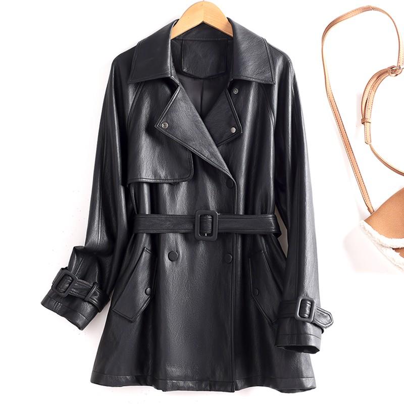 Womens Slim Fit Lamb Leather Jacket