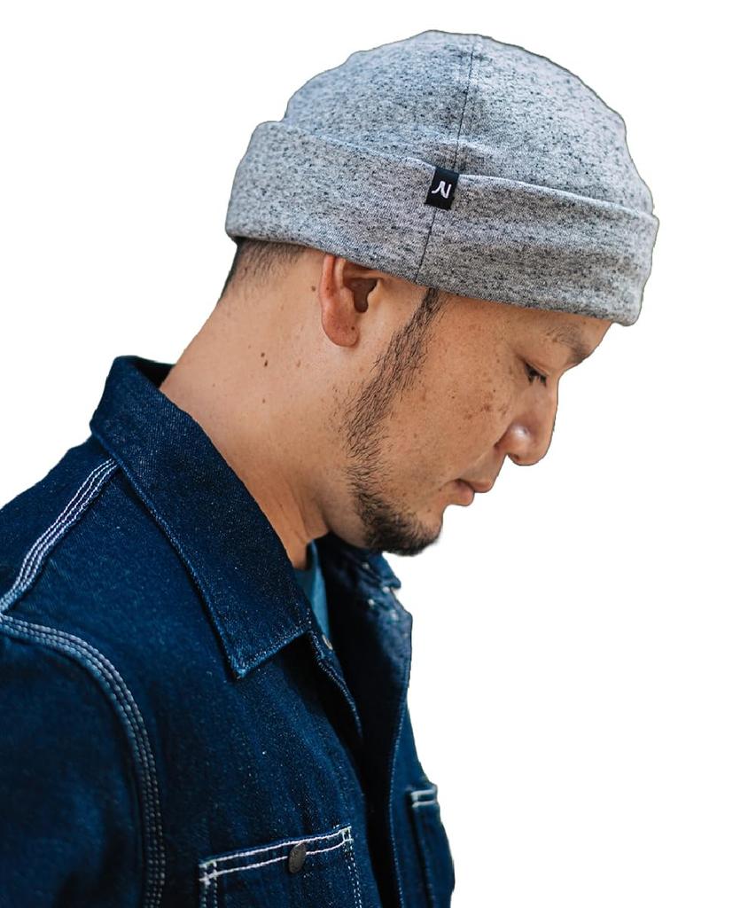 Fisherman Roll Big Watch Large Winter [Nakota] Sweatshirt, Cap, Cap, Hat, Men's, Women's, Size, Large, Deep, Plain, Casual, Autumn, [One Size/Gray]