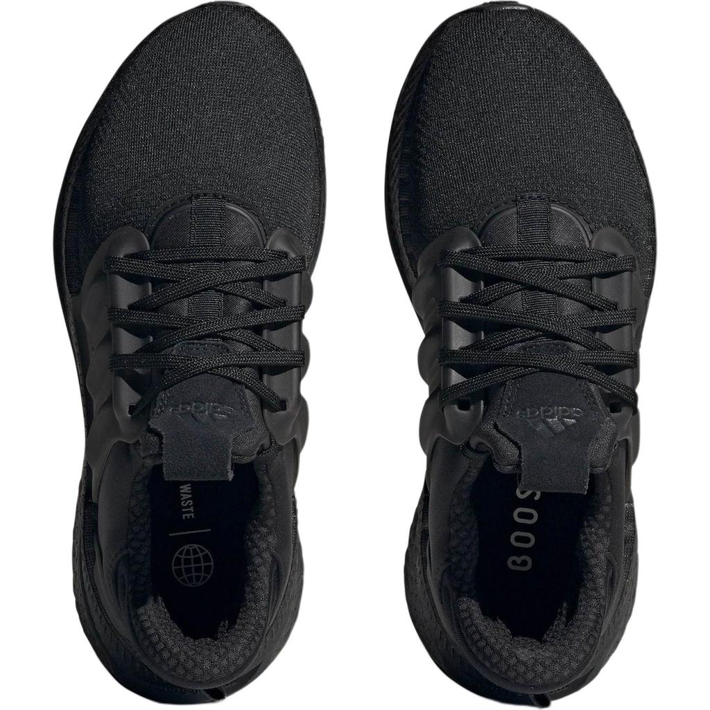 adidas X_PLRBOOST Ανθεκτικά σε Κλωτσιές και Φθορές Χαμηλά Παιδικά Παπούτσια Τρεξίματος Μαύρα IE6905