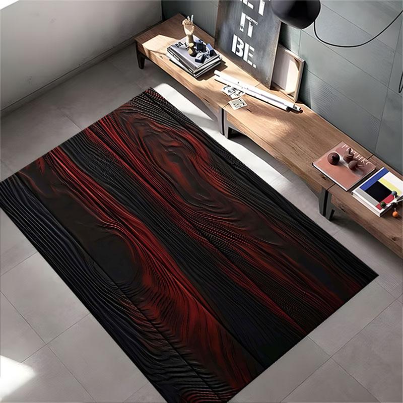 Wood Grain Pattern Carpet suitable as a non-slip mat for the living room or bedroom sofa