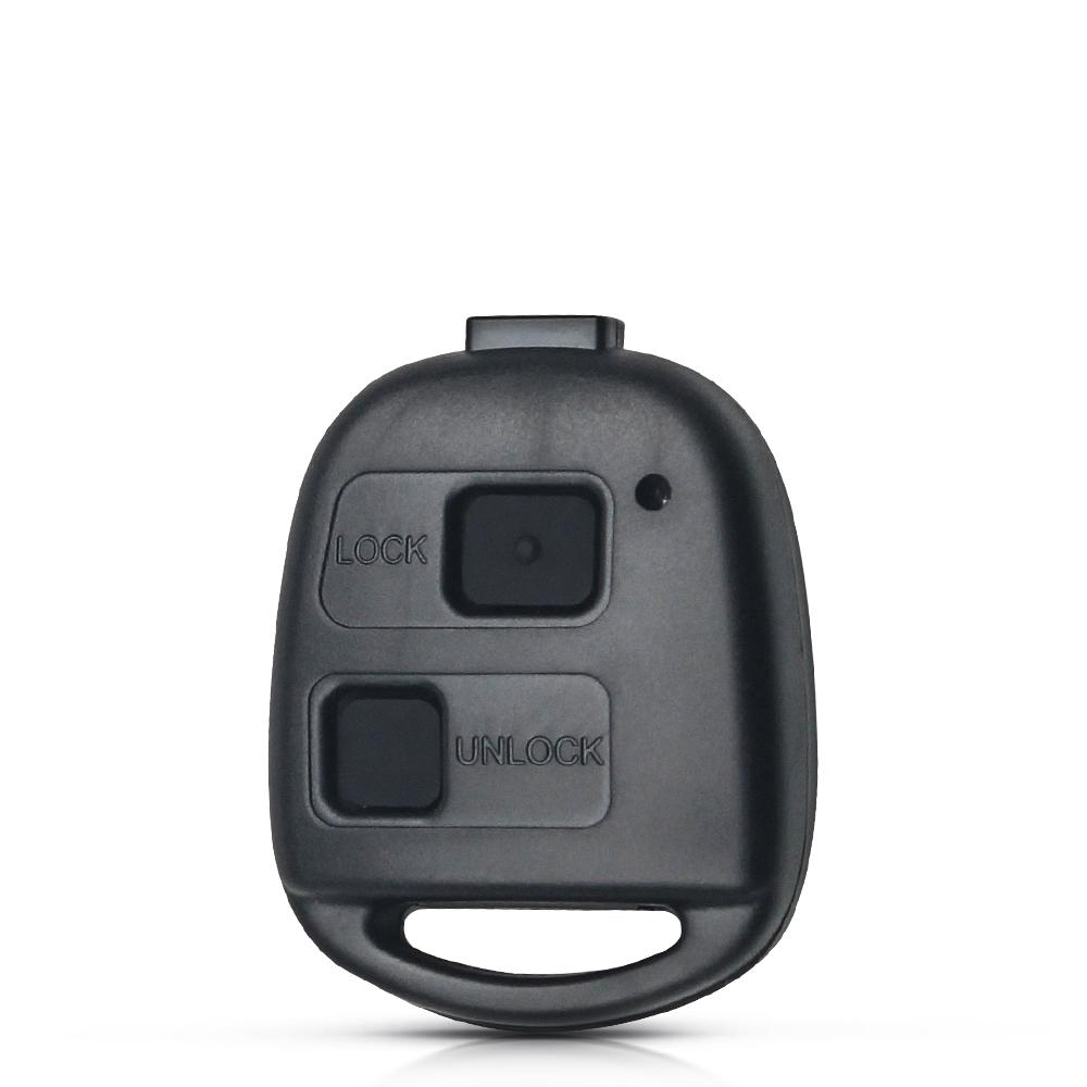 2/3Buttons Remote Smart Car Key Shell For Toyota Corolla Camry Rav4 Yaris Carina  Avensis Land Cruiser Case Fob Cover