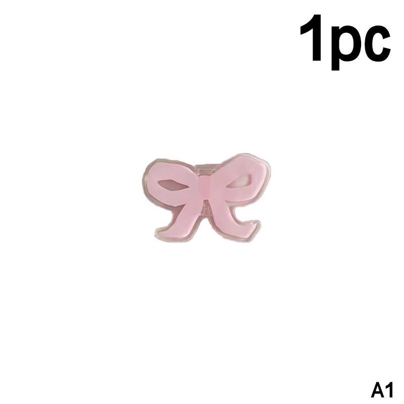 

1/3pcs Cute Fish Cake Acrylic PP Clip Snack Sealing Clips Notebook Memo Clips File Clips Photo Wall Decor Gift Decoration Clip