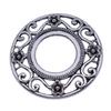 Floral Multi Loop Charm Vintage Filigree Findings Fit Flat Cabochon For Jewelry DIY