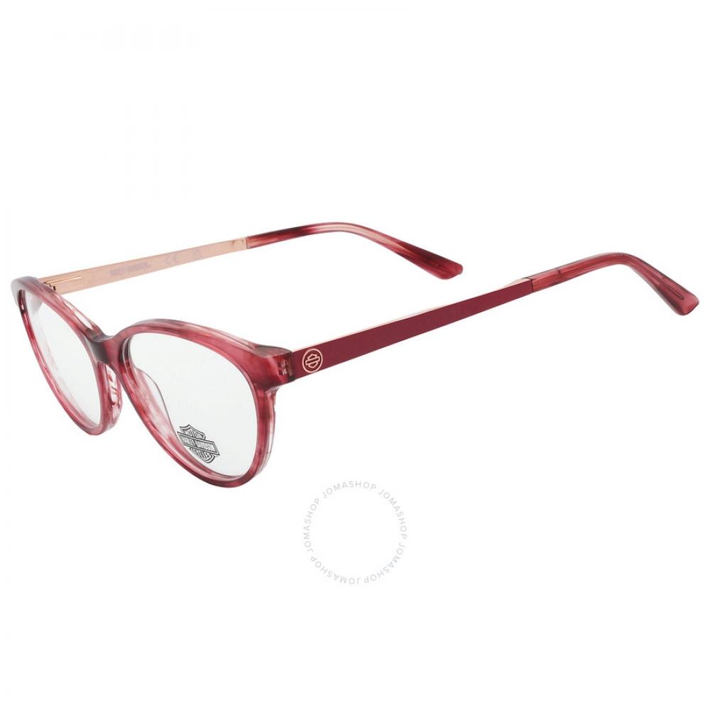 Harley Davidson Demo Cat Eye Ladies Eyeglasses Hd0570 069 53