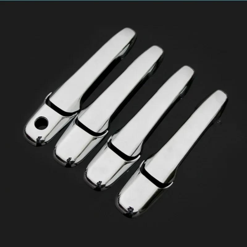 Door Handle Cover For Mazda RX8 2004-2012 Mazda Primacy 2005-2009 Chrome Carbon Fiber Car Trim Stickers Styling Accessories