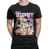 Bad Bunny T Shirts Men's Pure Cotton Fashion T-Shirts O Neck Tees Short Sleeve Clothes Big Size