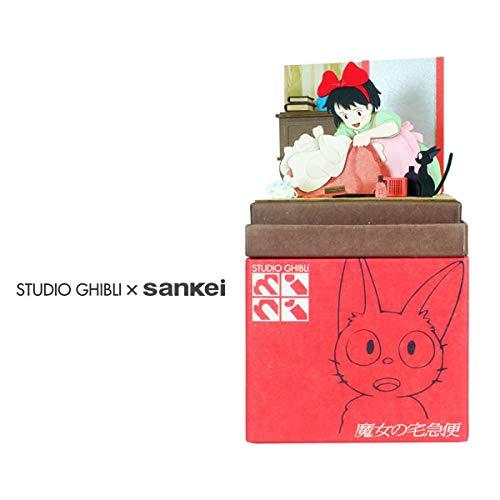 Sankei Studio Ghibli Mini - Kiki's Delivery Service "Night Departure" Papercraft Model MP07-91