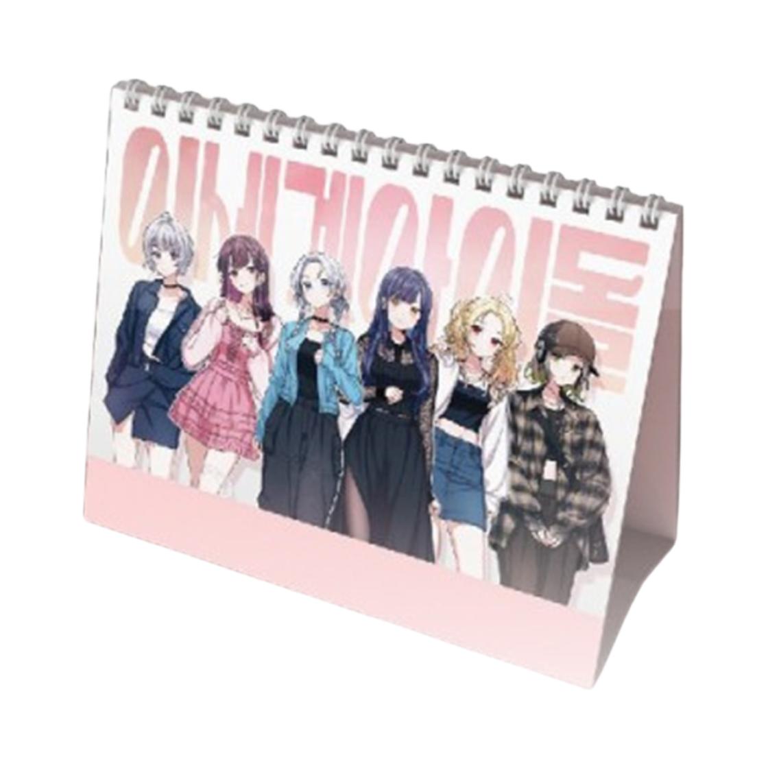Woowakgood Isegye Idol x Twozzim 2025 Calender & Photo Card Set B ONE SIZE