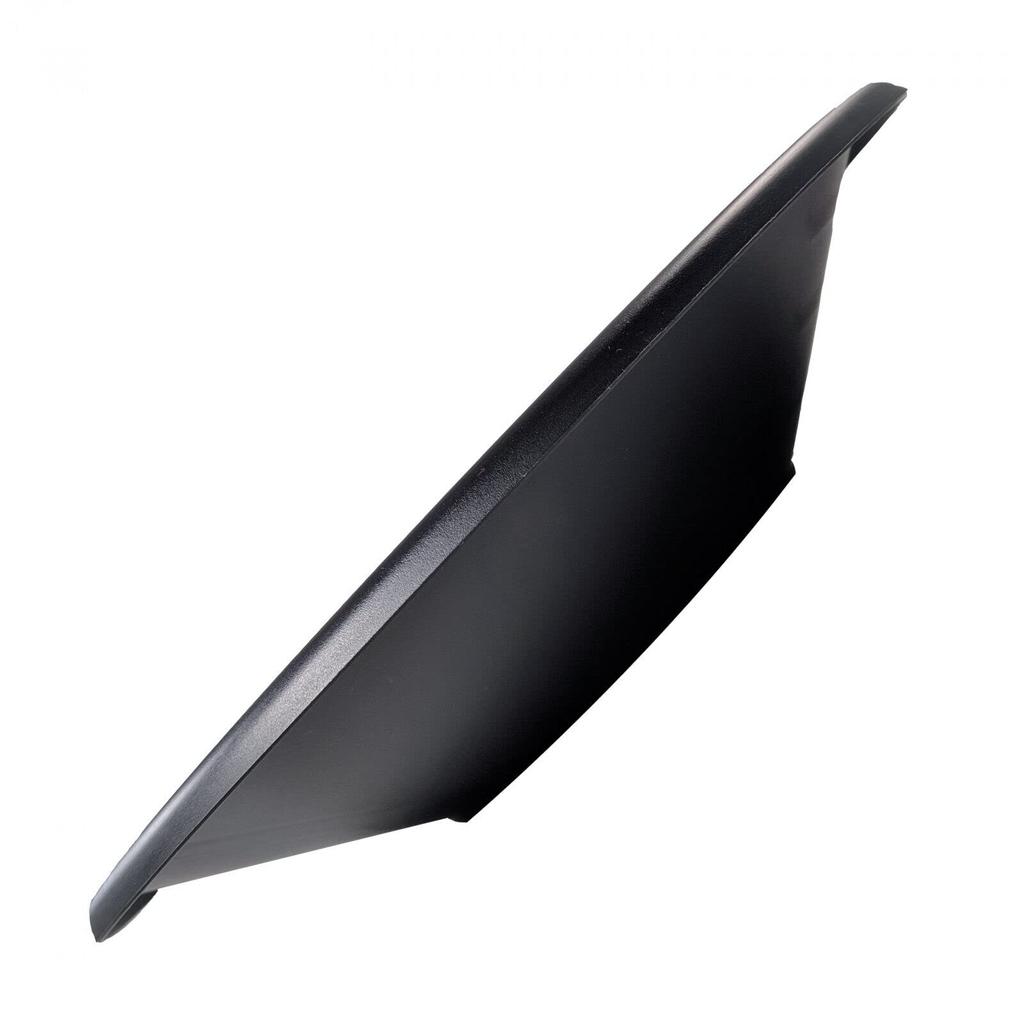 SCIENCE Basic Black Gold Pan Gold Panning Dish Dish Guide Black 1 Plastic Panning Bowl "14in" "Panning (3-Riffle Type/Water Specification) Approx.