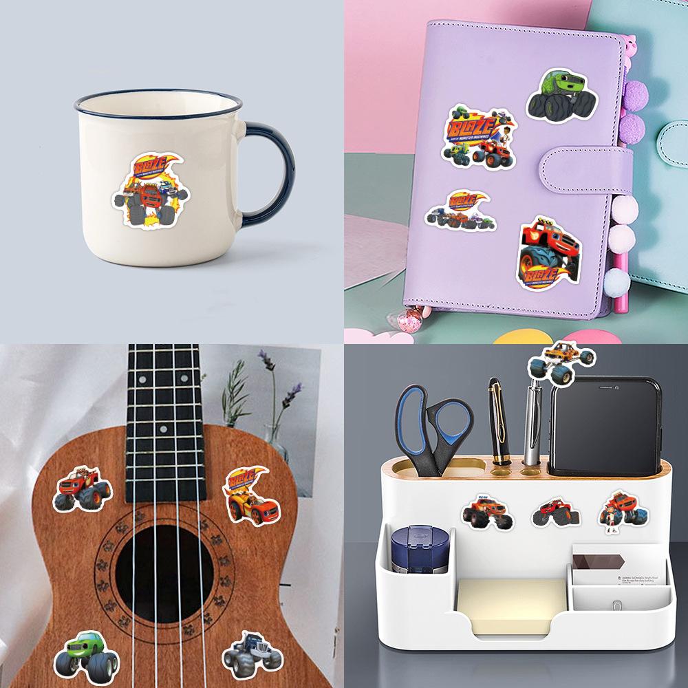 Stickers Blaze and the Monster Machines Sticker Pack Stickers Set 55 Pcs