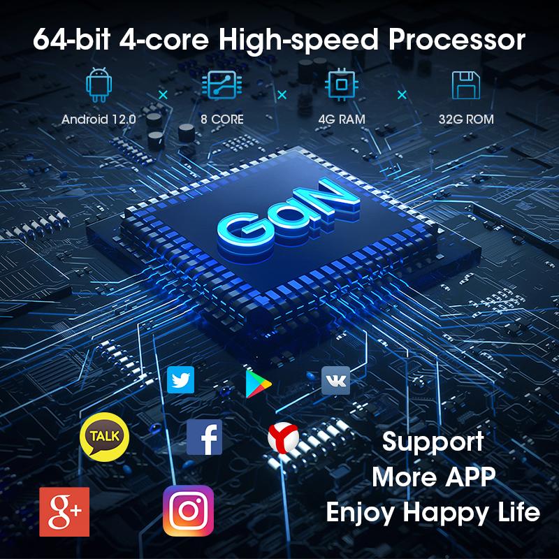 Universal 7 9 Inch Car Radio 2 Din Android 12 Wireless CarPlay Auto Intelligent Systems Smart Autoradio For Nissan Toyota Kia