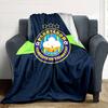 PAKHTAKOR FC Print Flannel Blanket High Quality Warm Comfortable Cover for All Seasons Perfect for Gifts Home Decor