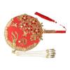 Decorative Tassels Phoenix Ancient Style Embroidery Fan Bridal Group Fan Hand Bouquets Chinese Fan