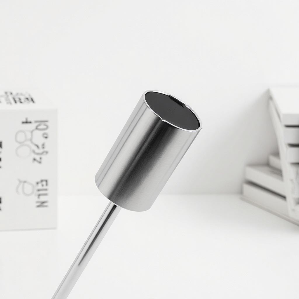 Silver European Candle Cup Ornament for Romantic Wedding and Home Decoration.