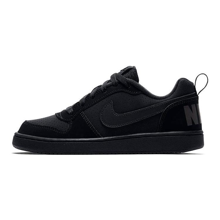 

new Nike Court Borough Low Shoes Black GS 39