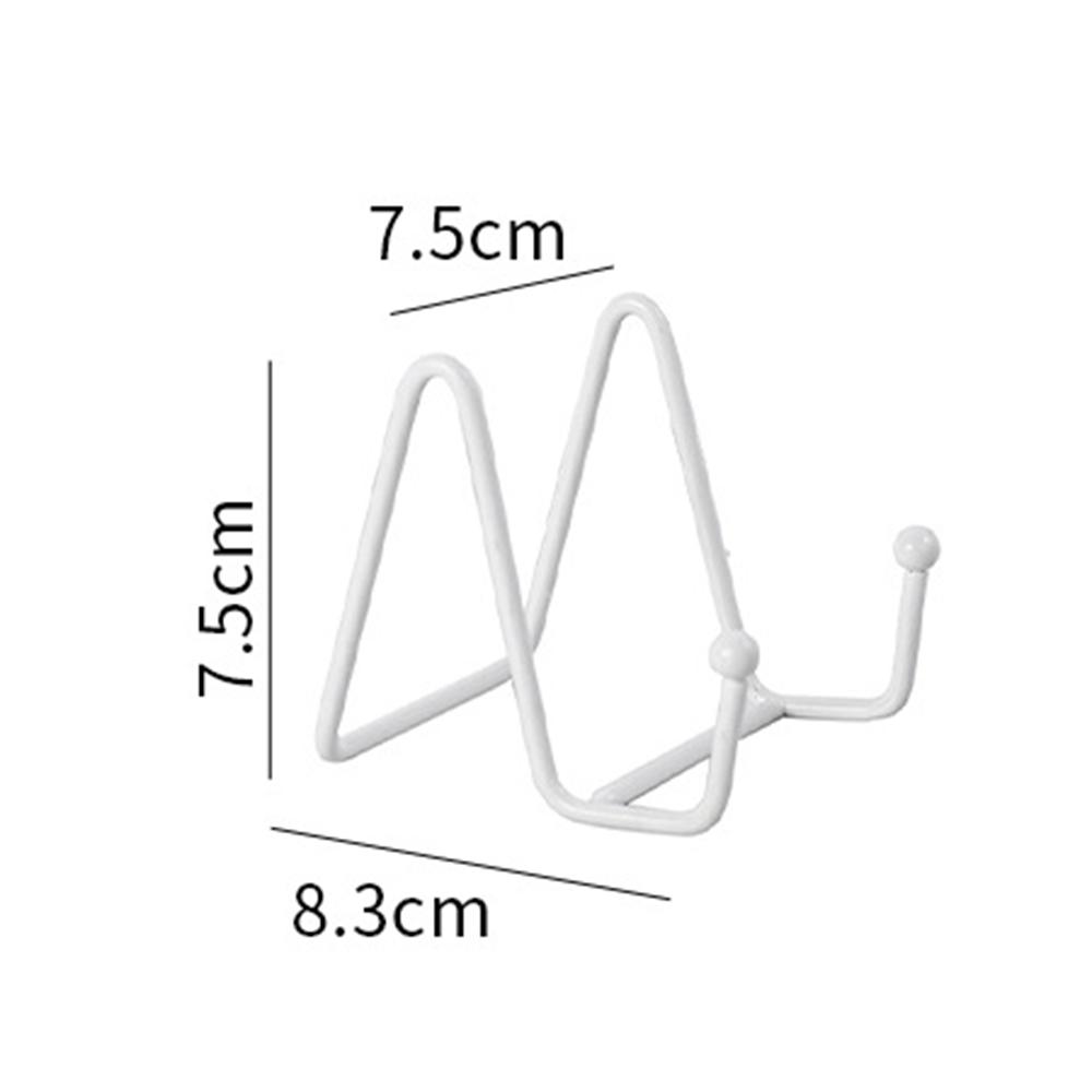 Picture Stands Holder Display Picture Easel Metal Plate Dish Tabletop Art Pictures Frame Photo Decorative Tabletop Art 1 Pc