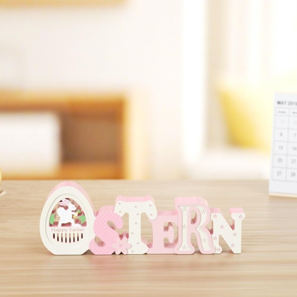 Flexibles Osterbuchstaben-Ornament Antihaft-Hasen-Eierform Hasen-Zementform Feiertagsdekoration