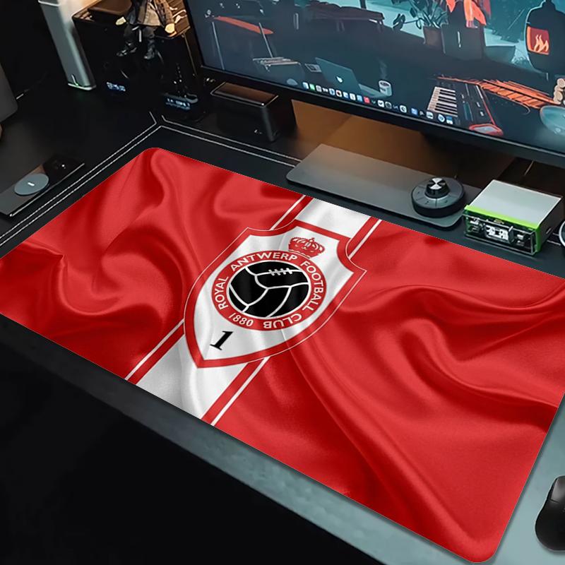 Royal Antwerp Fc Mouse Pad Large Gaming Table Cushion Nonslip Laptop Tablet Big Mousepad Xxl Mat Mini Pc Playmat With Lock Edge