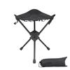 ZISIZ Outdoor Camping Rotating Folding Stool