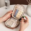 Portable Travel Medicine Organizer Bag