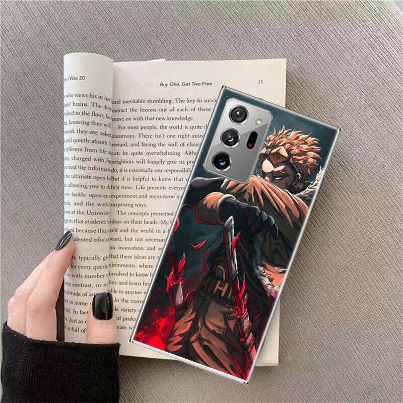 Anime MHA Hawks BNHA Phone Case For Samsung Galaxy S25 Edge S24 S23 FE S22 S26 Ultra S21 S20 S10 Plus Capa Soft
