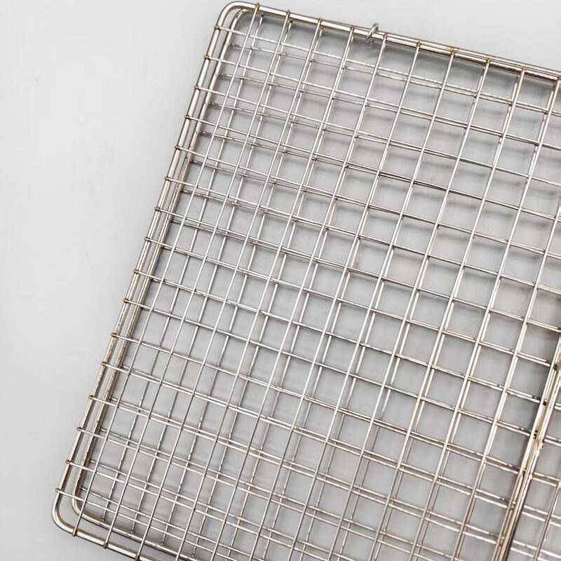 SMVP Stainless Steel Camping Fish Grill Basket