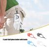 2Pcs Golfs Glove Stretcher Support Frame Golfs Glove Holder Hanger Keeper Rack Golfs Glove Dryer Shaper Tool for Golfer