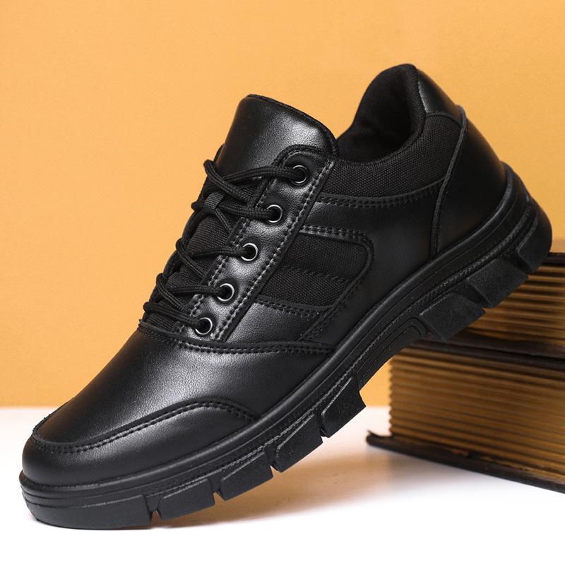 Autumn new men's shoes fashion versatile shoes black security shoes soft-soled sports and leisure shoes