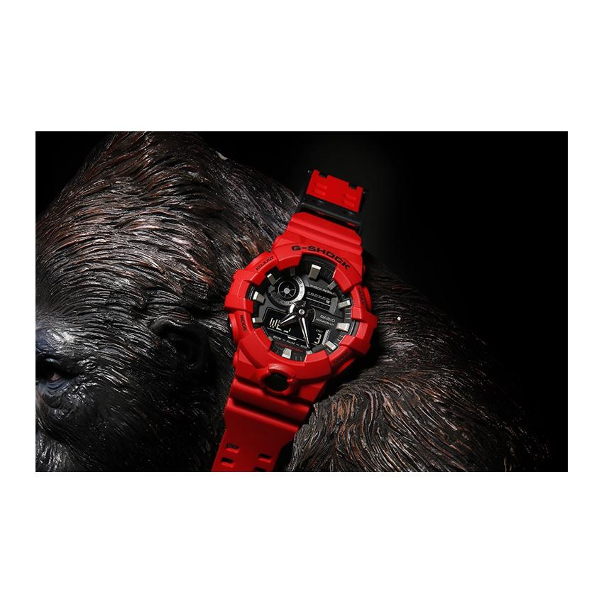 G-Shock City Battle Theme Series Street Domination Iron Man Color Dual Display Sports Waterproof Quartz Movement Resin Strap Men watches GA-700-4APR