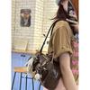 Korean Blogger Bowling Bag Boston Tote Armpit Bag 2025 New Trendy Fashion Large Capacity Shoulder Bag Women
