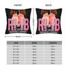 Chris Brown And Usher The Rb Tour Pillow Cover Raymond And Brown Retro Pillow Case For Couch Sofa Bedroom Square Pillowcases
