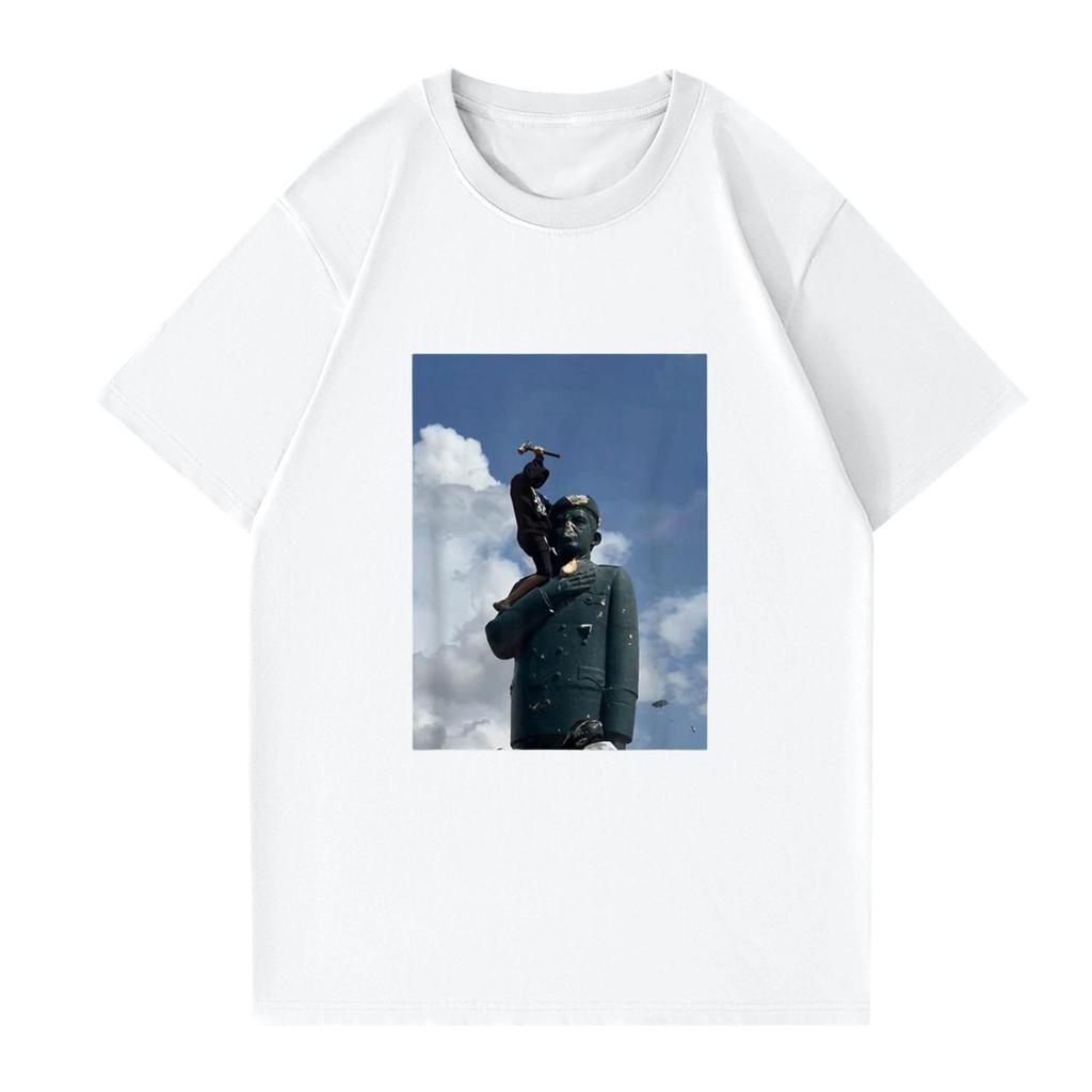 Modisches rundhalsiges lässiges bedrucktes kurzärmeliges T-Shirt Top für Damen und Herren