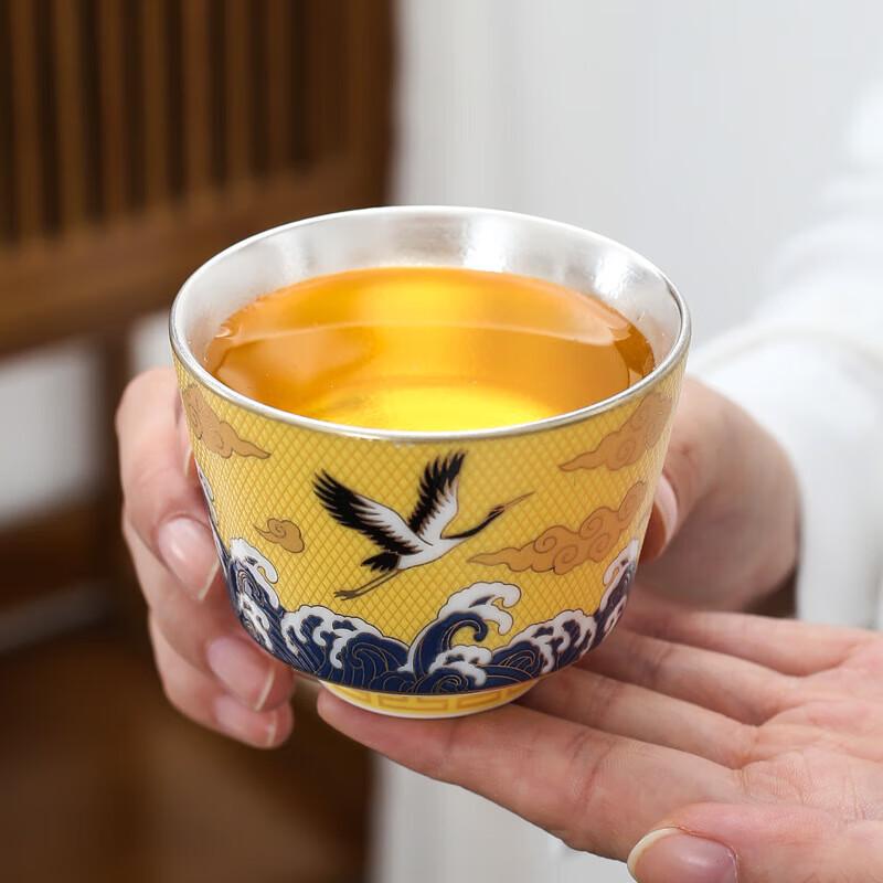 Enamel Ceramic Kung Fu Tea Master Cup