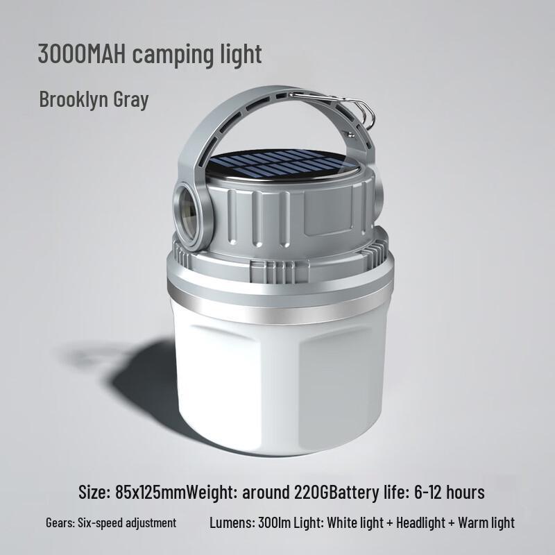 Portable Solar LED Camping Lantern