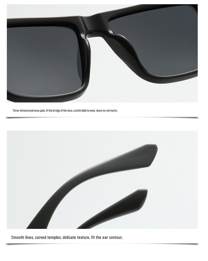 Men's Large Frame Polarized Sports Sunglasses - Ideal for Driving & Fishing (Model 9061)