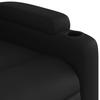 Massage Relax Chair Faux Leather Black